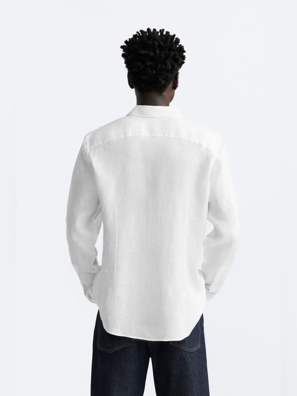 ZARA 100% LINEN SHIRT